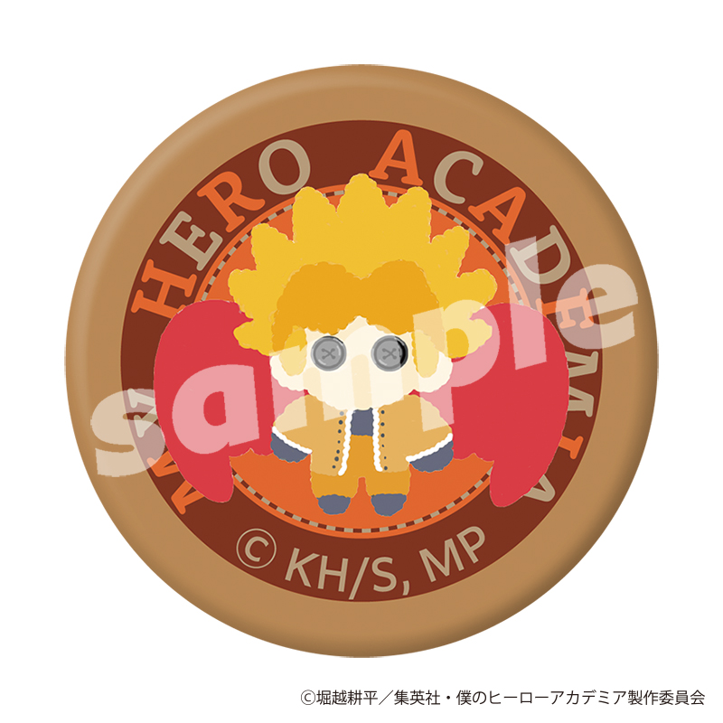 僕のヒーローアカデミア 刺繍缶ミラー 編め！あみぐるみ モチーフ