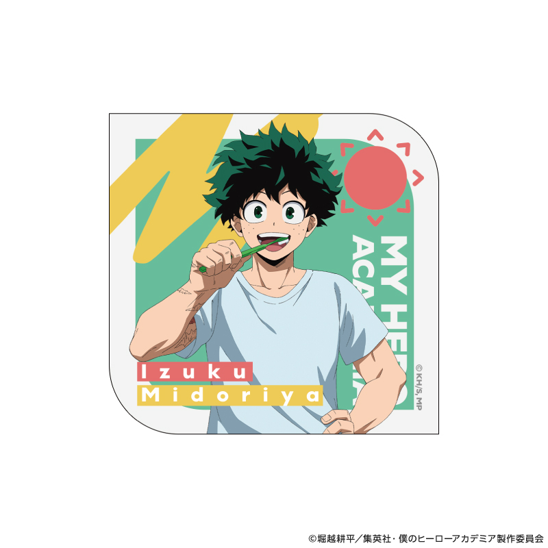 僕のヒーローアカデミア ダイカットステッカー MORNING ROUTINE (緑谷