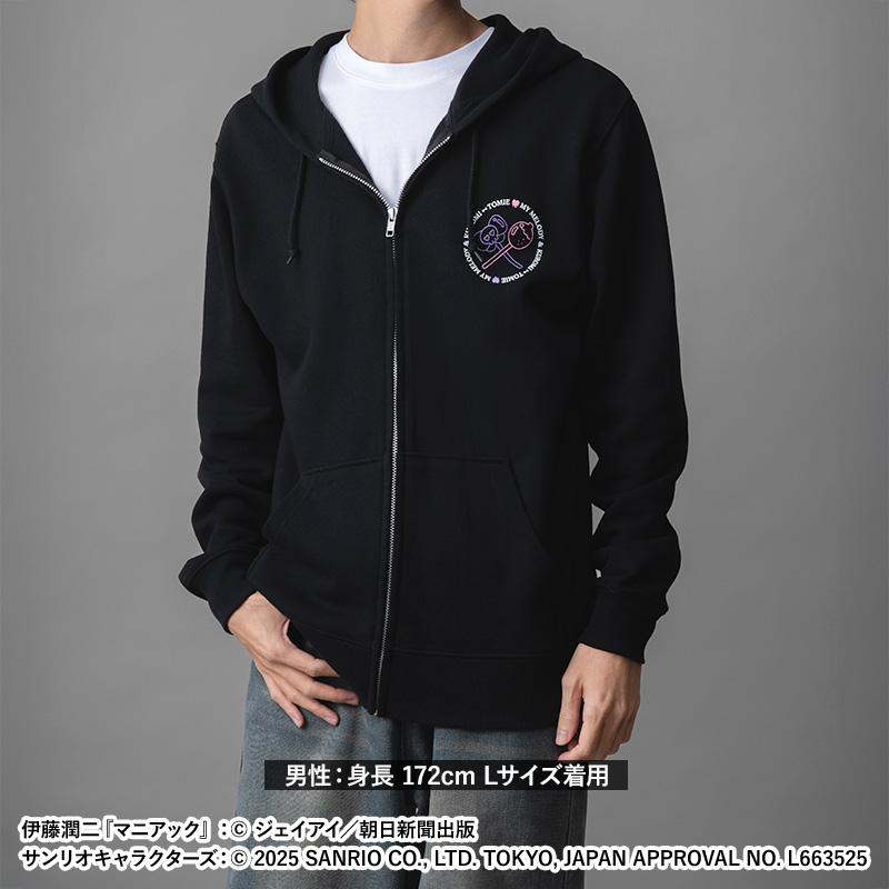 伊藤潤二×サンリオキャラクターズ ジップパーカー ギャル富江 (富江