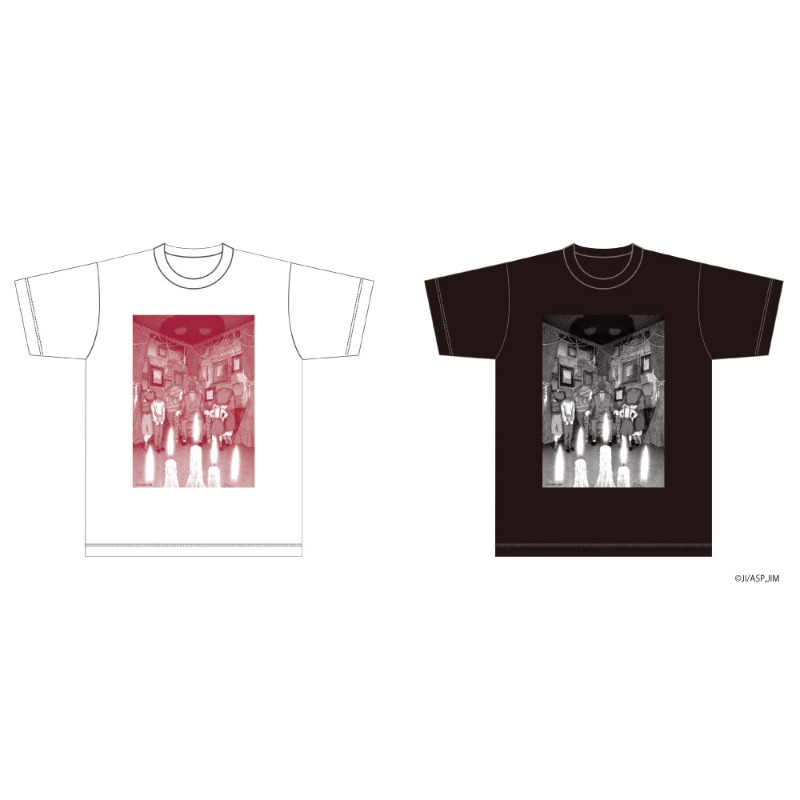 伊藤潤二『マニアック』 Tシャツ（黒） キービジュアル【YTE公式