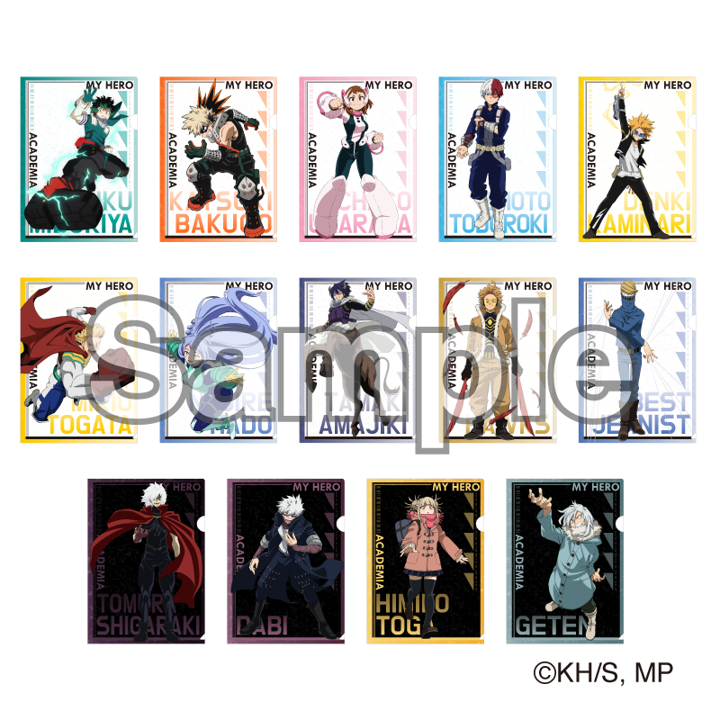 僕のヒーローアカデミア クリアファイル 6期アクション版権③ (轟焦凍