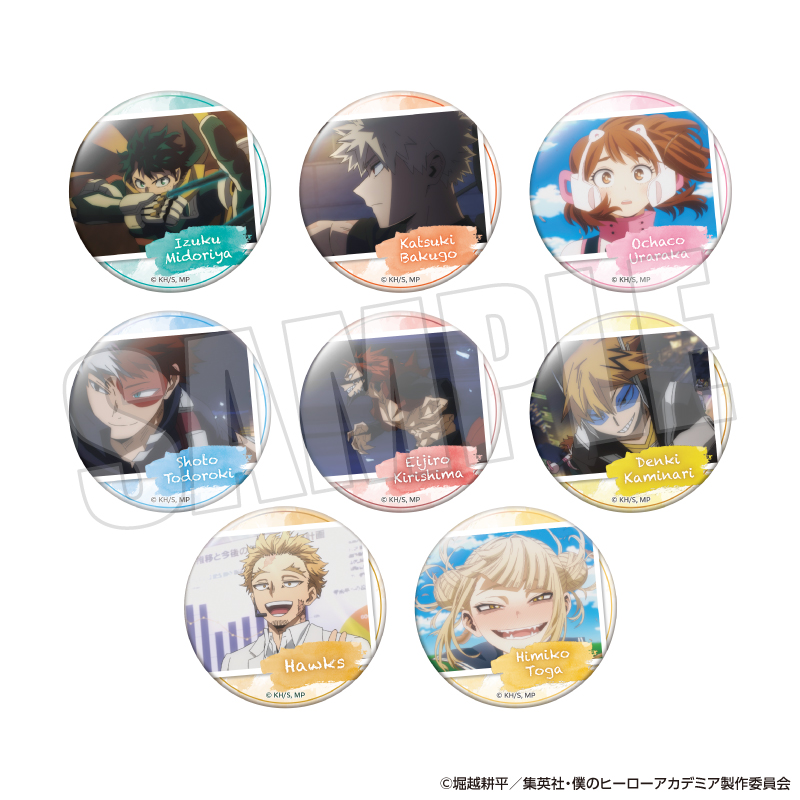僕のヒーローアカデミア トレーディング缶ミラー No.170+1「More」場面