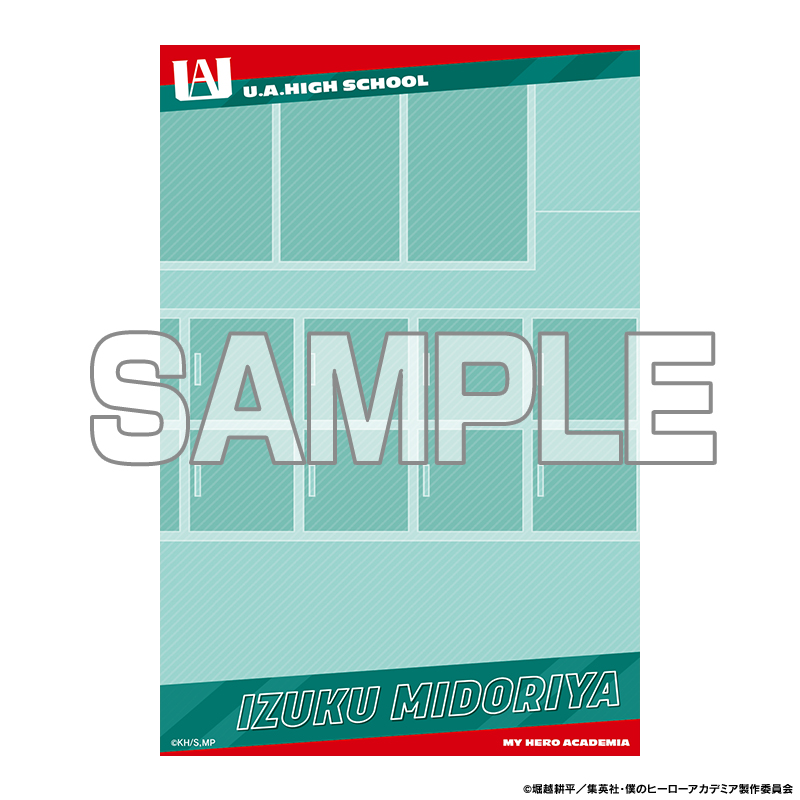 僕のヒーローアカデミア 背景ポストカード付アクリルスタンド