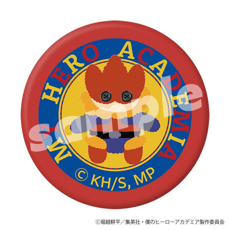 僕のヒーローアカデミア 刺繍缶ミラー 編め！あみぐるみ モチーフ