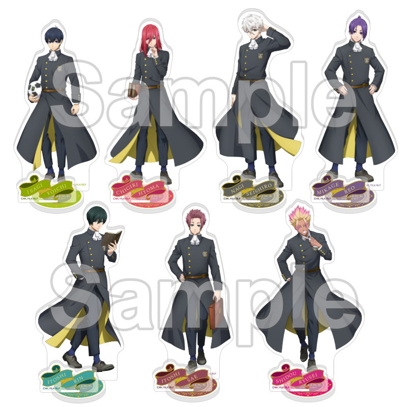 ブルーロック 御影玲王 アクリルスタンド 9点セット TVアニメ『ブルーロック』 バースデー アクリルスタンドセット（御影玲王）