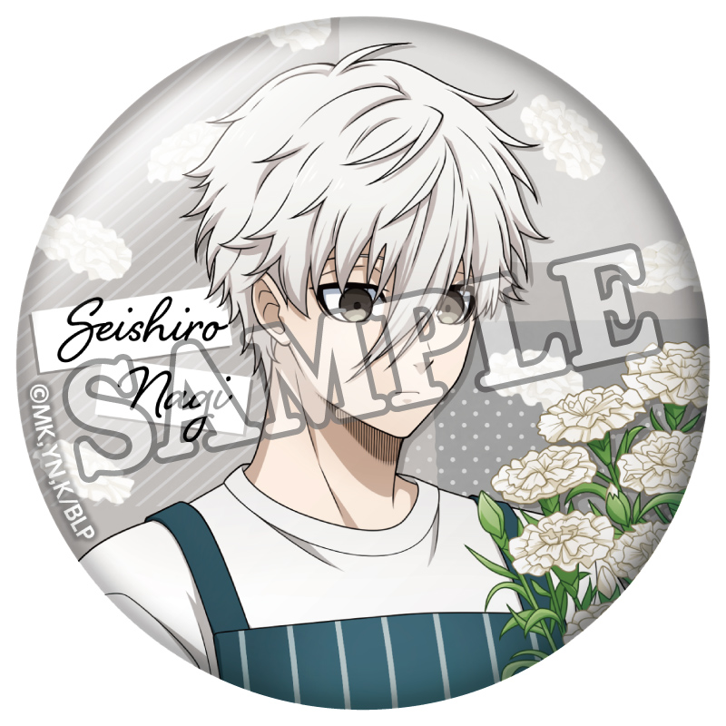 ブルーロック トレーディング缶バッジ フラワーマルシェ【YTE公式