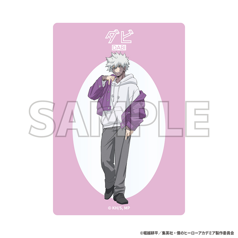 僕のヒーローアカデミア クリアカードセット Light color style