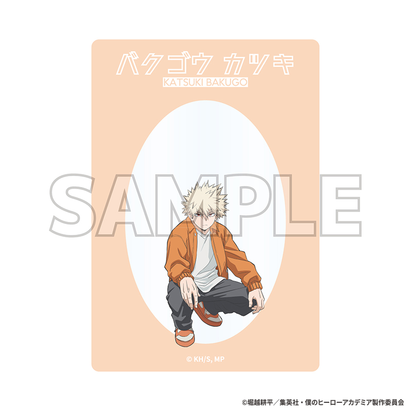 僕のヒーローアカデミア クリアカードセット Light color style