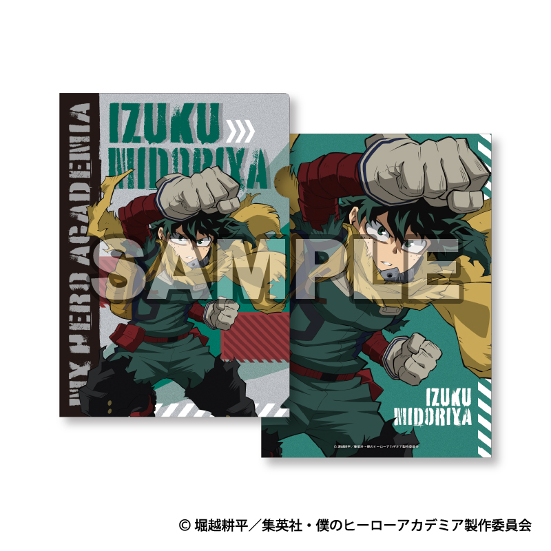 ヒロアカ　クリアファイル　緑谷　いざ出発　僕のヒーローアカデミア 僕のヒーローアカデミア クリアファイル (緑谷出久)【YTE公式