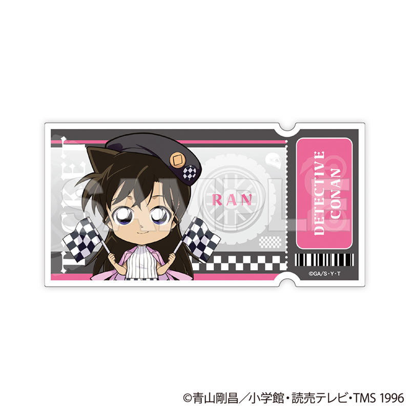 名探偵コナン トレーディングチケット風クリアカード チェッカー