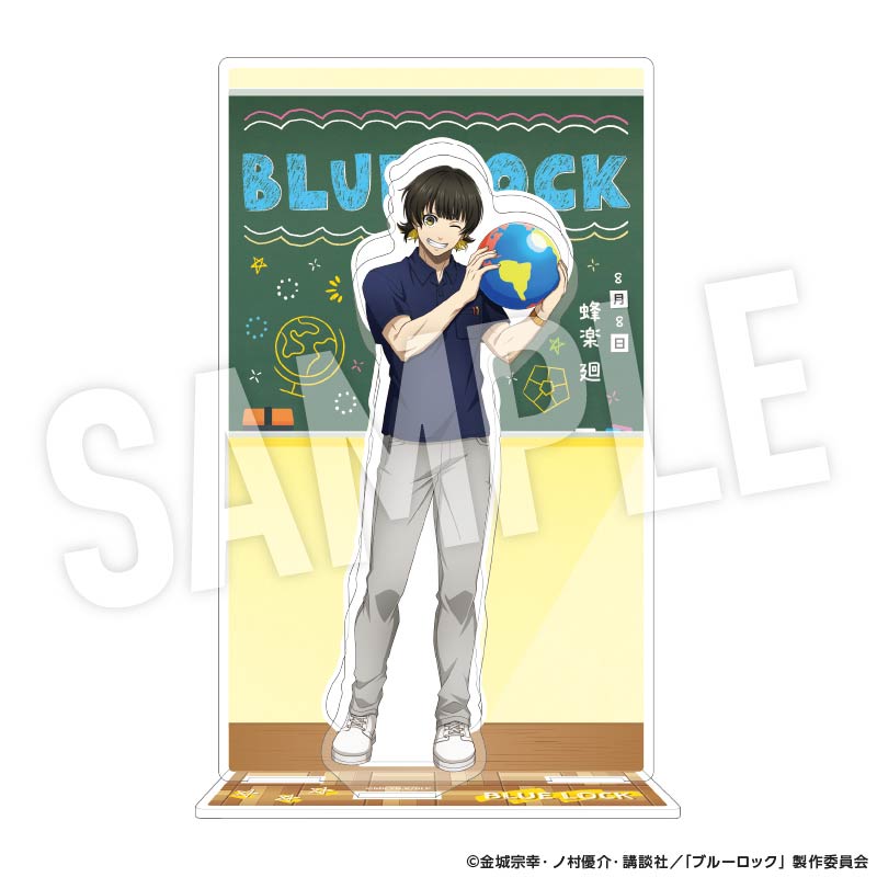 ブルーロック 背景枠付きアクリルスタンド Study (蜂楽 廻)【YTE公式