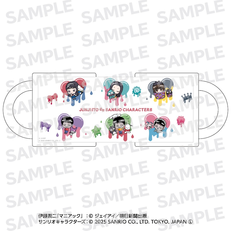 伊藤潤二 サンリオ　popup 6点セット 伊藤潤二 サンリオキャラクターズ エフェクト!! アクリルスタンド 全6