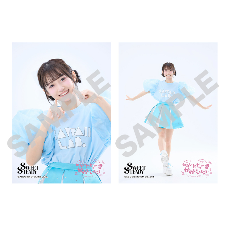 南なつ グッズ 3rd Anniv. SP 生写真L判2枚セット SWEET STEADY(全29種