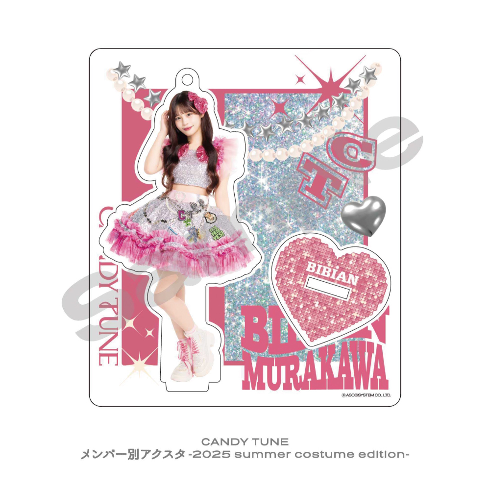 アイドルグッズ &TEAM CANDY TUNE メンバー別アクスタ -2025 summer costume edition