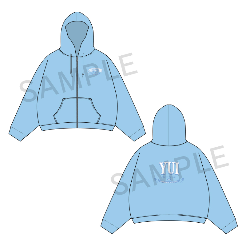 CUTIE STREET 佐野愛花 OSHI API Zip-up hoodie CUTIE STREET OSHI API