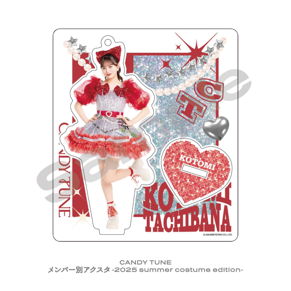 アクスタ 5個 CANDY TUNE メンバー別アクスタ -2025 summer costume edition