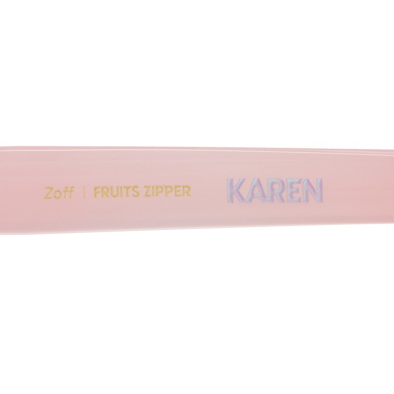 Zoff｜FRUITS ZIPPER Member's color：松本かれんモデル【ASOBIMALL