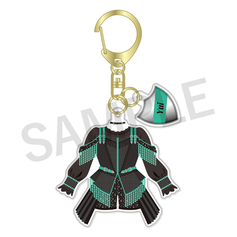 FRUITS ZIPPER メンバー別衣装アクキー-3rd Anniv. SSAブラック衣装