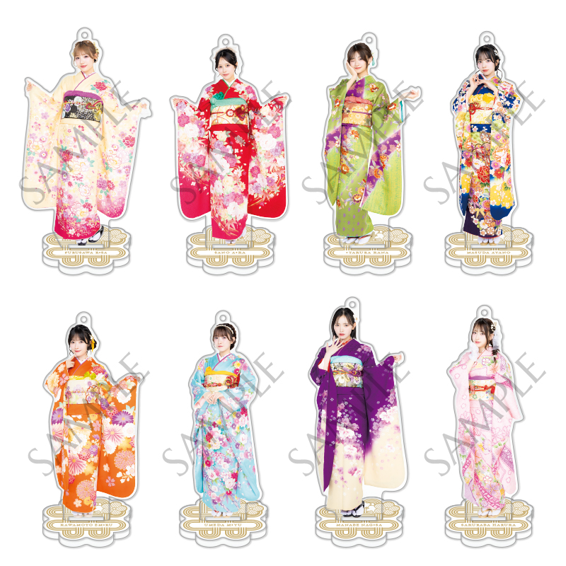 期間限定値下げ中‼️CUTIESTREETアクスタ＆アクリルパネルコンプリート CUTIE STREET メンバー別アクスタ - 振袖 costume edition-（全8種