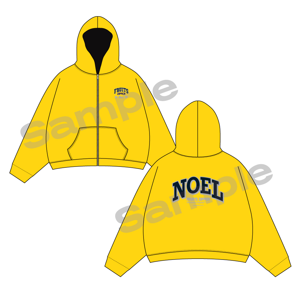 幕張公演】【FC限定/通販限定】FRUITS ZIPPER OSHI API Zip-up