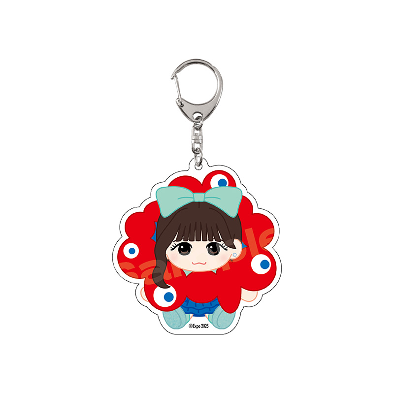 ミャクミャクなりきりチャーム2個 クラフトホリック】 ミャクミャクなりきりマスコットチャーム 2