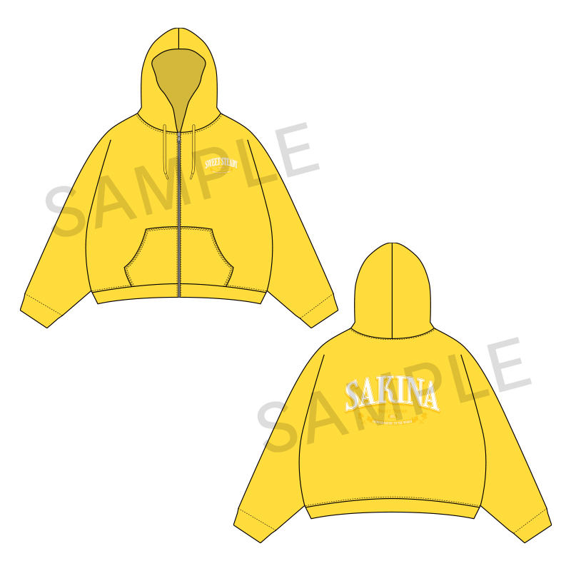 SWEET STEADY OSHI API Zip-up hoodie【ASOBIMALL(アソビモール)】