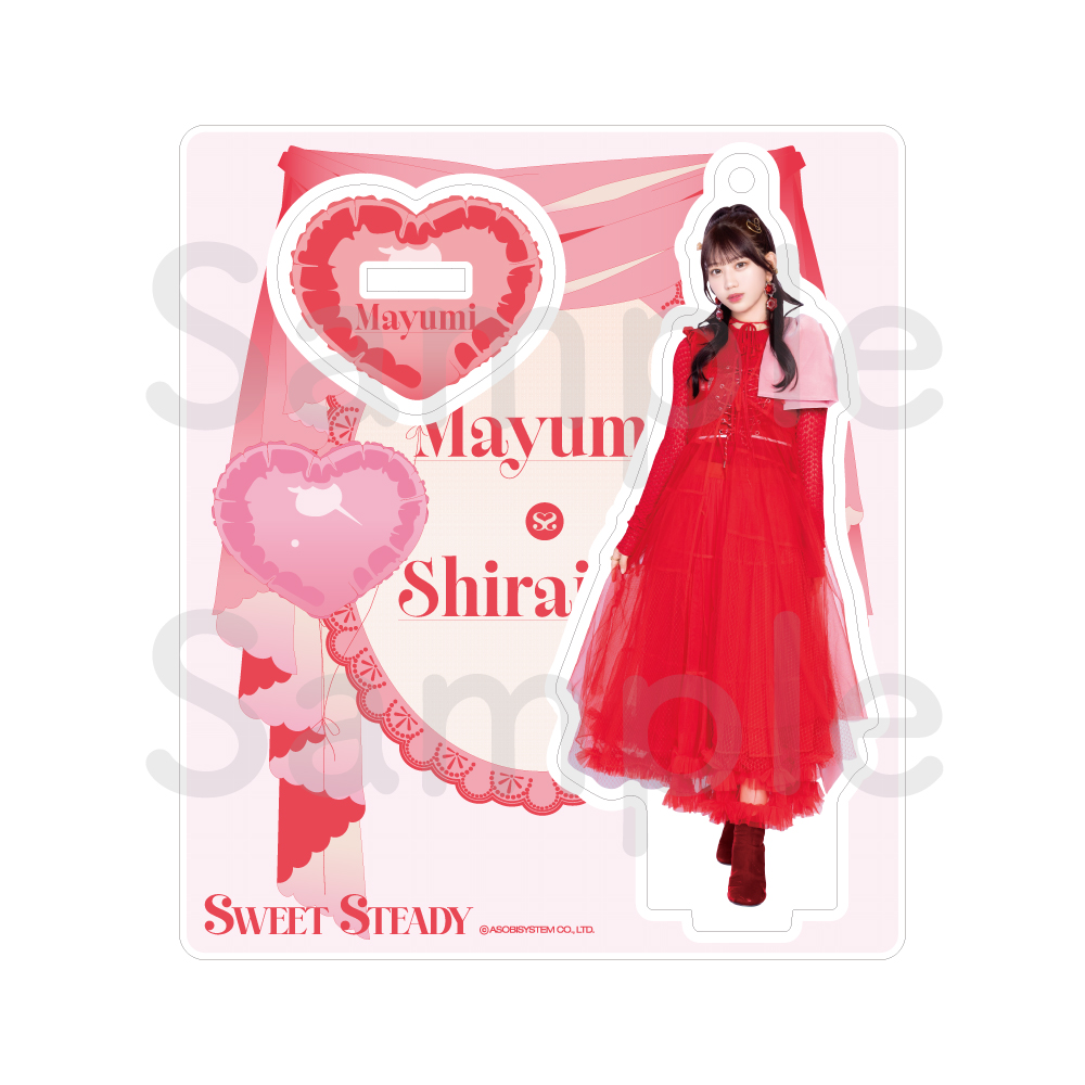 SWEET STEADYメンバー別アクスタ -YAKIMOCHI edition-【ASOBIMALL