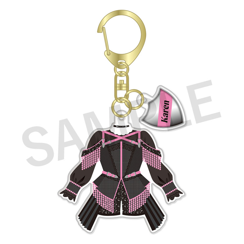 FRUITS ZIPPER メンバー別衣装アクキー FRUITS ZIPPER メンバー別衣装