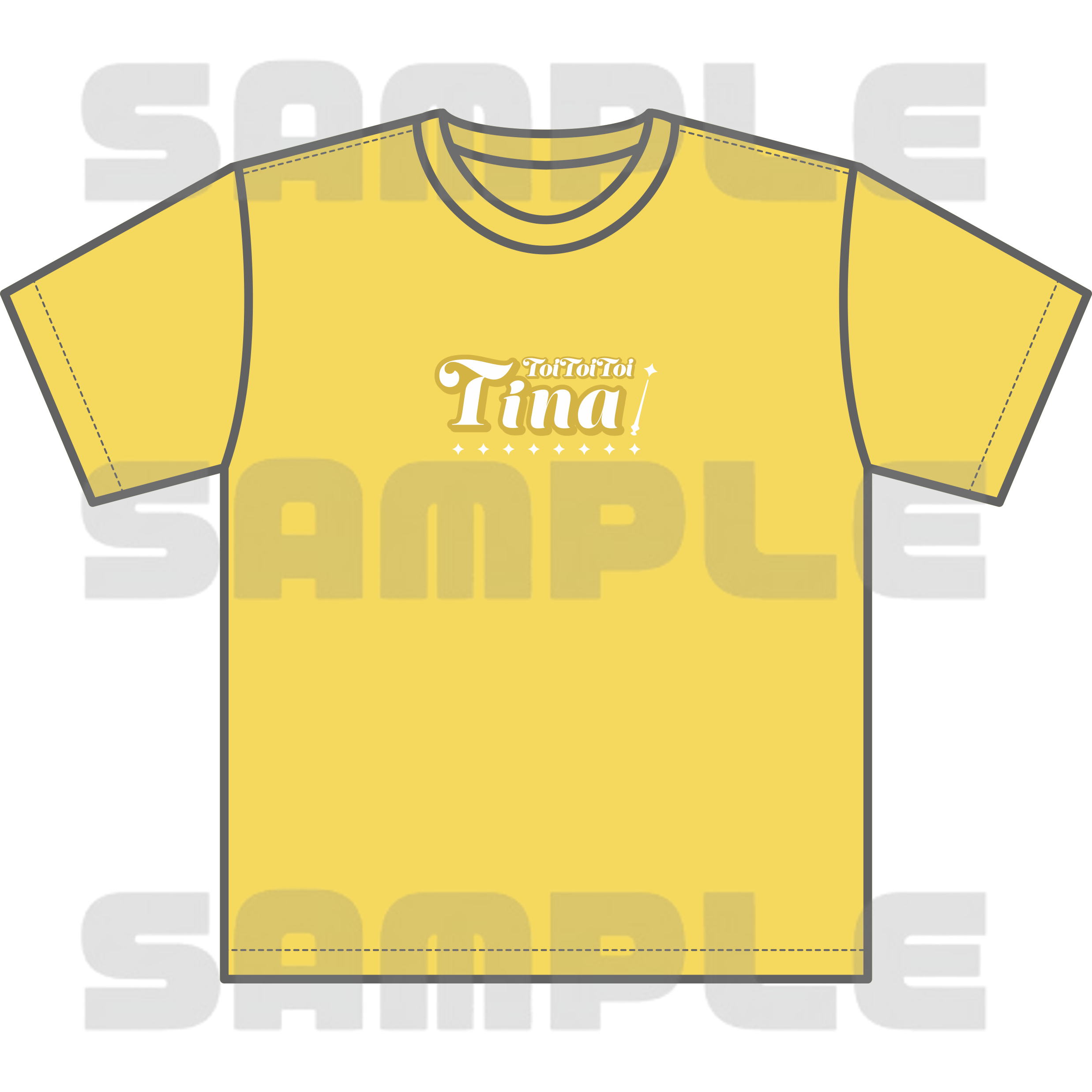 Toi Toi Toi 推しアピ T-shirt ver.2【ASOBIMALL(アソビモール)】