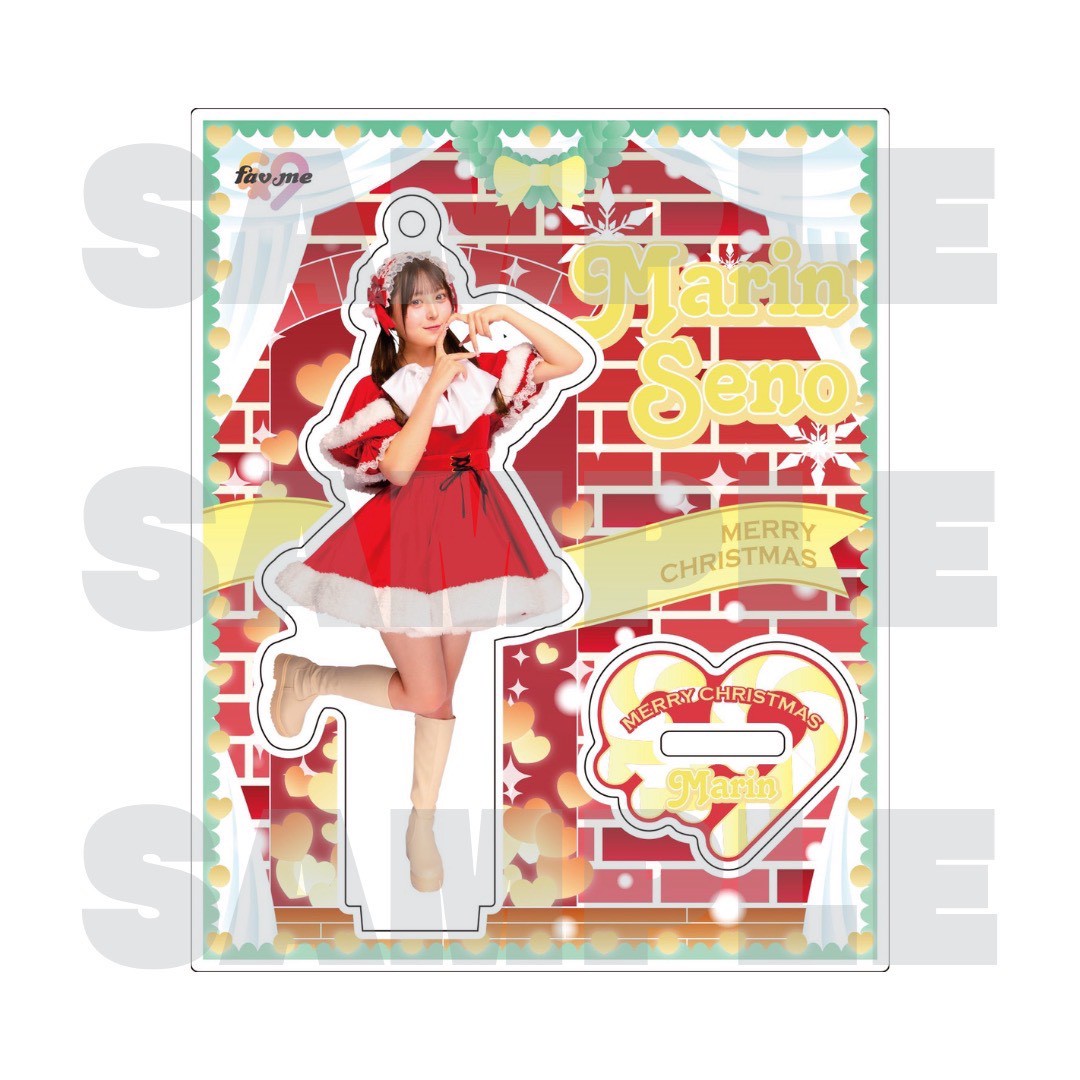 fav meメンバー別アクリルスタンド（クリスマス衣装）【ASOBIMALL