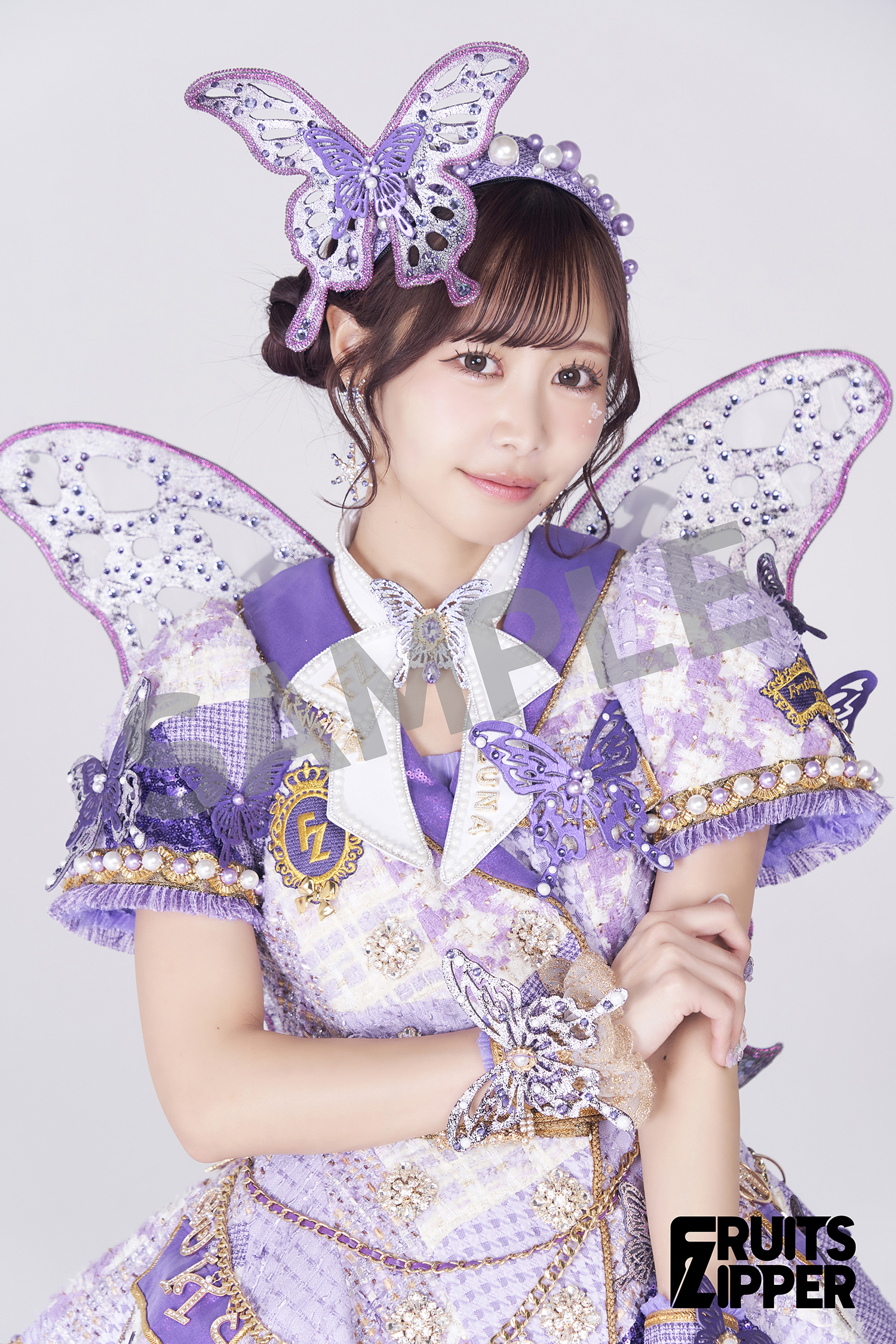 FRUITS ZIPPER 生写真5枚セット - Butterfly edition-【ASOBIMALL