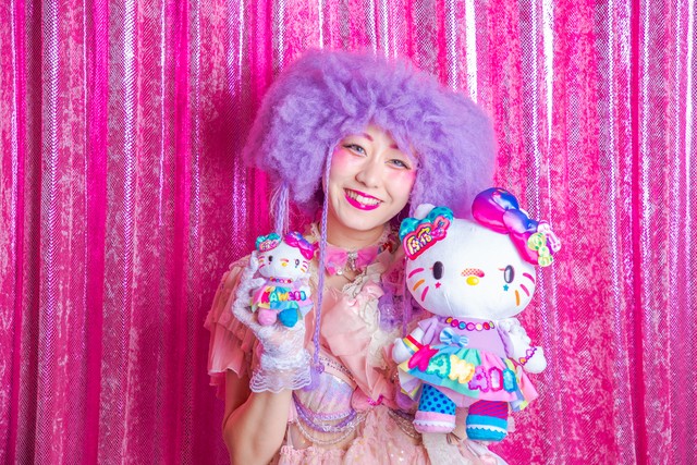 原宿×KAWAII×ハローキティマスコットキーホルダー【ASOBIMALL(アソビ