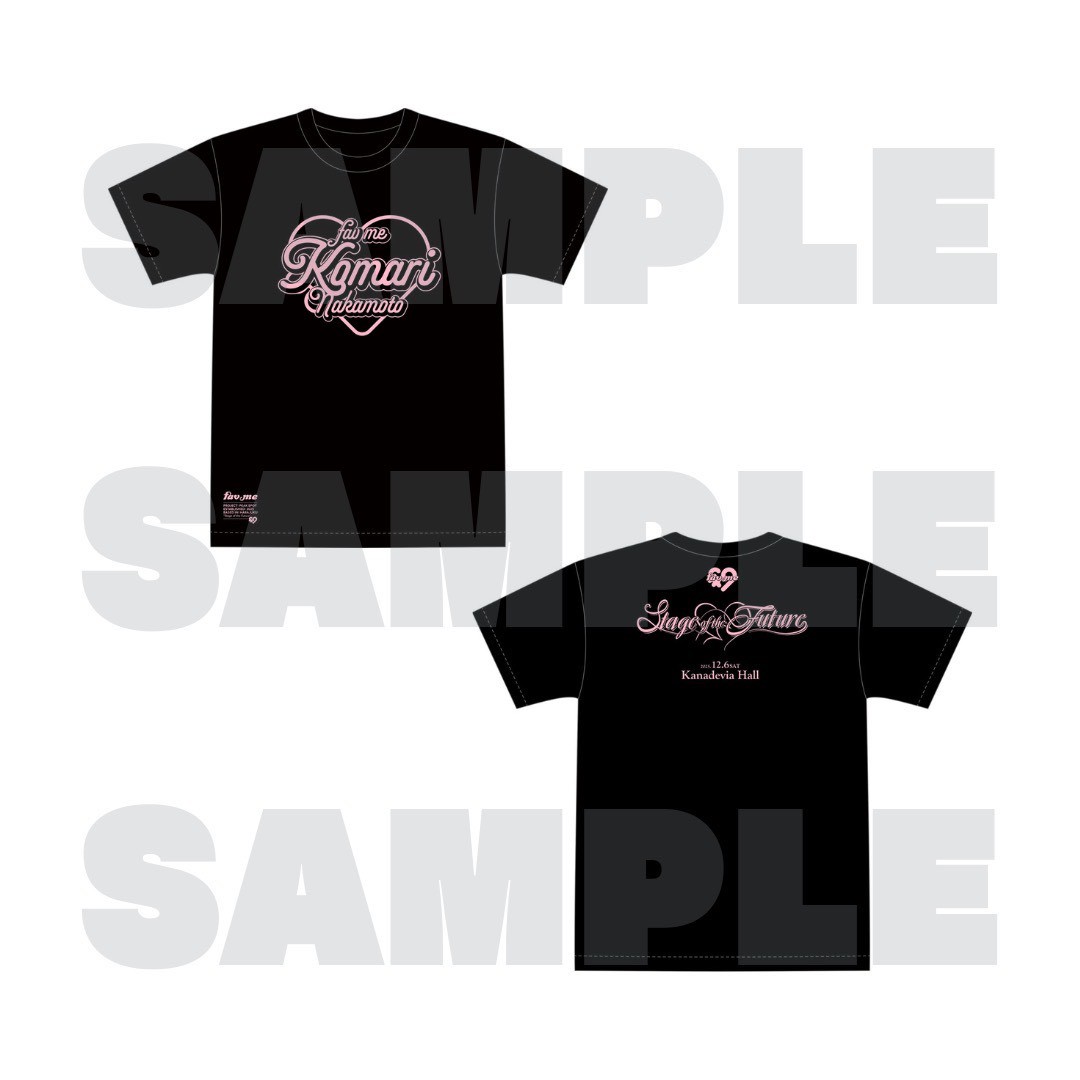 fav me ふぁぼみー 中本こまり 推しアピ Tシャツ fav me 推しアピ T-shirt ver.2【ASOBIMALL(アソビモール)】