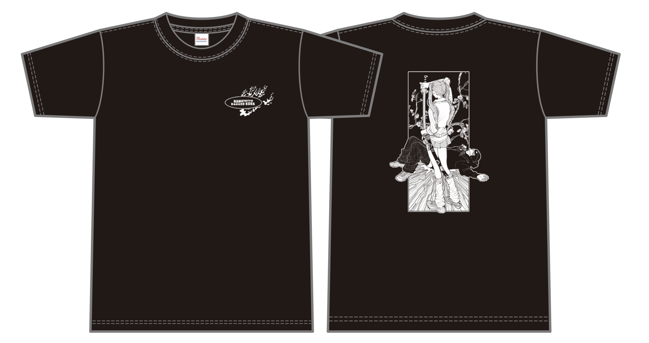 NAKAKIPANTZ S/S TEE MAX GIRL【ASOBIMALL(アソビモール)】