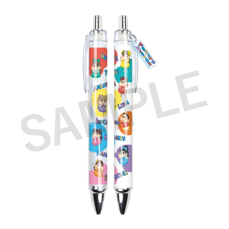 FRUITS ZIPPER 文房具セットfeat.クレヨンしんちゃん（ボールペン