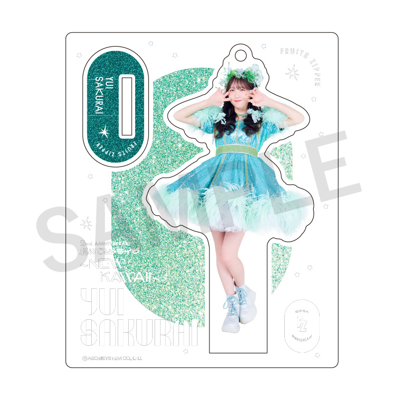 復刻/FC限定】FRUITS ZIPPERメンバー別アクスタ-BUDOKAN edition-（全7