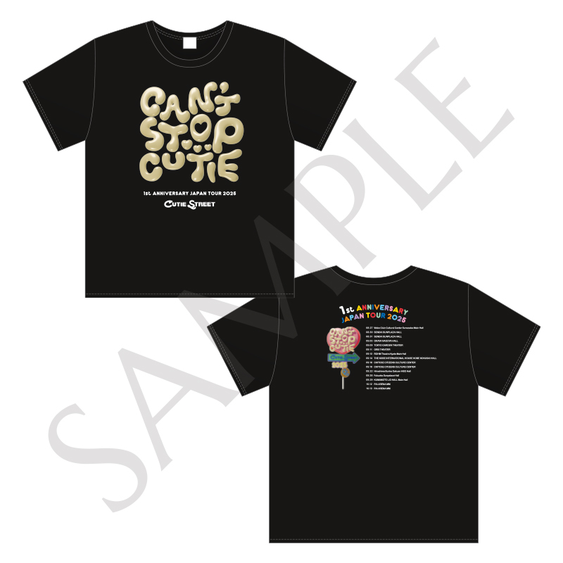 2025年 お歳暮・冬ギフト特集 STREET CUTIE JAPAN Tシャツ【ASOBIMALL(アソビモール)】 2025 TOUR アイドル