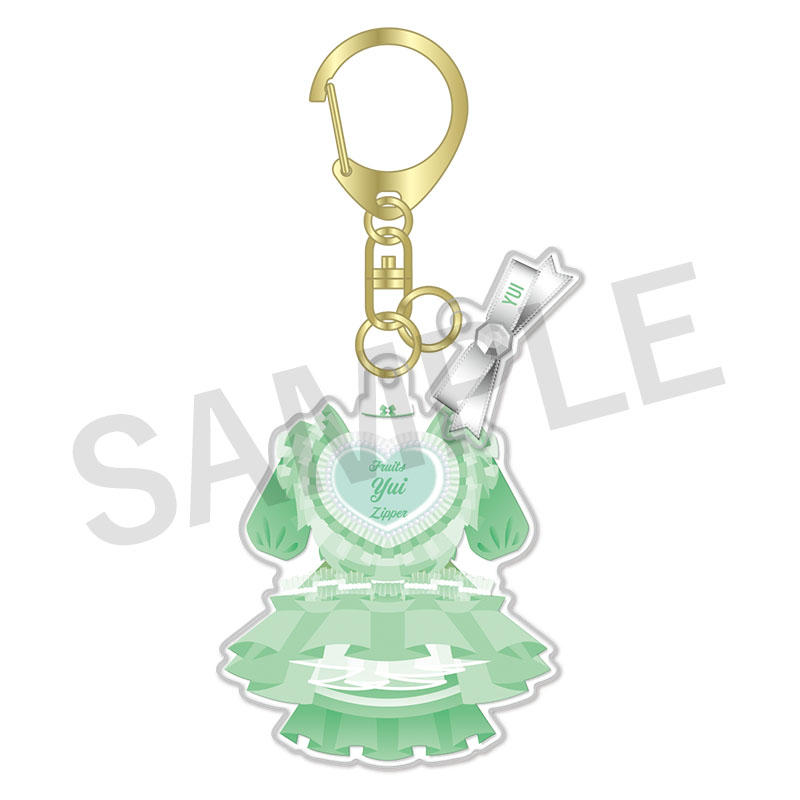 FRUITS ZIPPER メンバー別衣装アクキー FRUITS ZIPPER メンバー別衣装アクキー-3rd Anniv. ハート衣装 costume