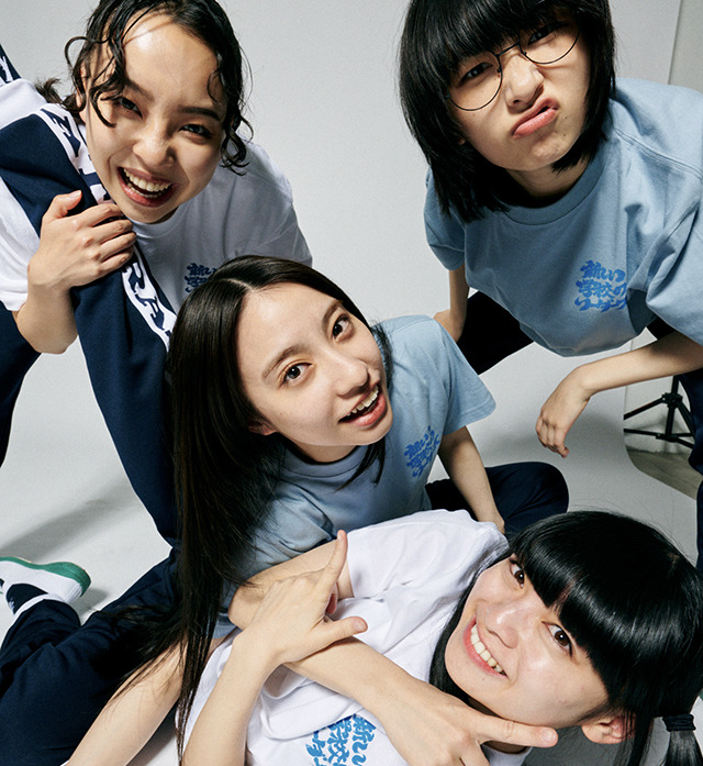 新しい学校のリーダーズ　一時帰国　Tシャツ　アシッドブルー　Lサイズ yUgnYsR701hIUTdb98zVNWYabu1lkr