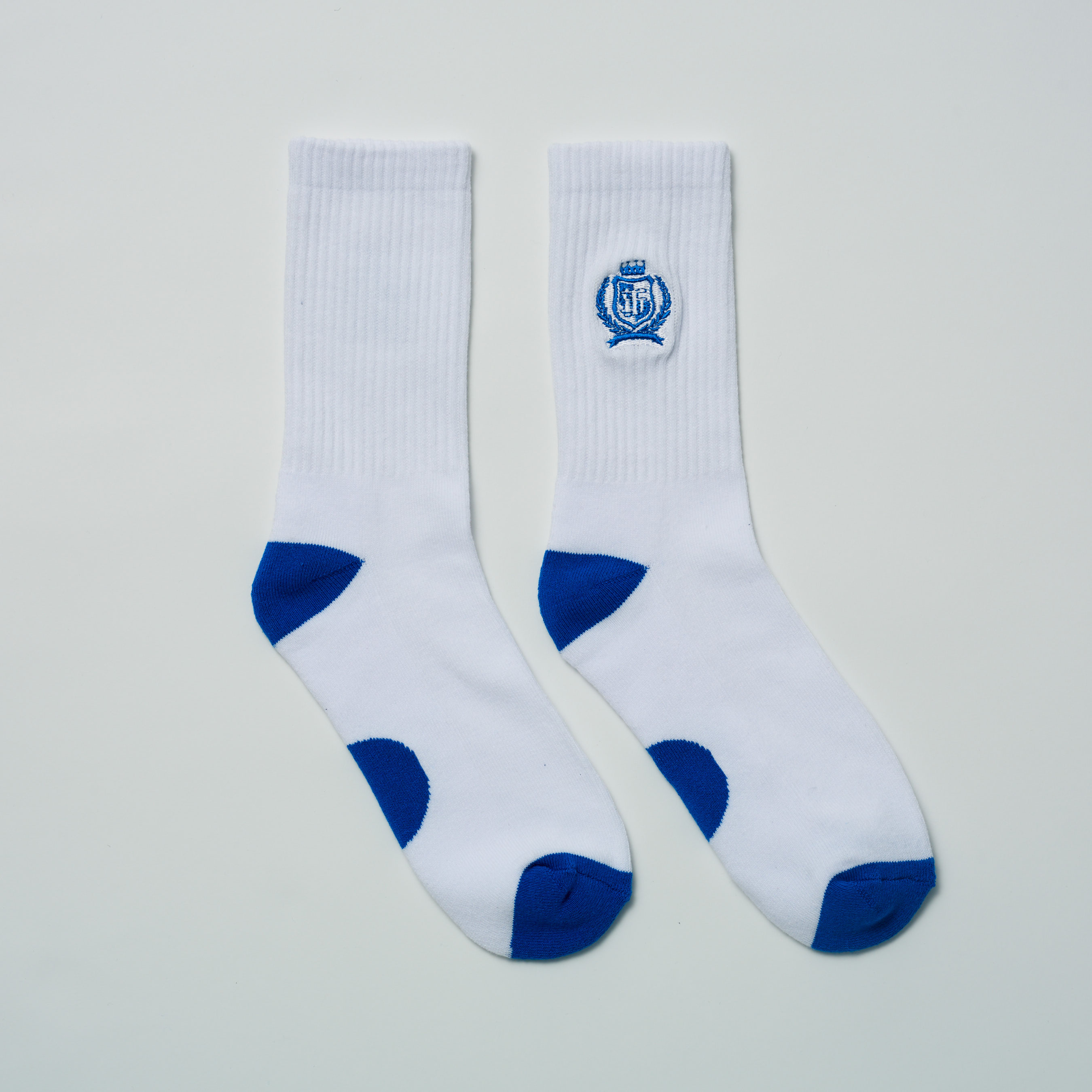 ワンポイント校章靴下/WHITE【ASOBIMALL(アソビモール)】