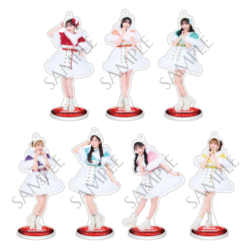 FRUITS ZIPPER メンバー別アクスタ -2025 Christmas edition-（全7種