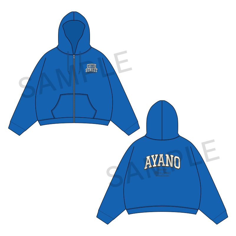 CUTIE STREET OSHI API Zip-up hoodie【ASOBIMALL(アソビモール)】
