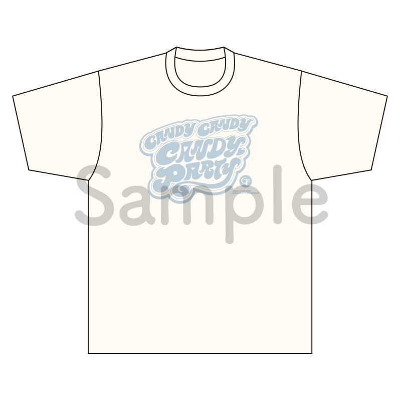 CANDY CANDY CANDY PARTY Tee バニラホワイト【ASOBIMALL(アソビモール)】
