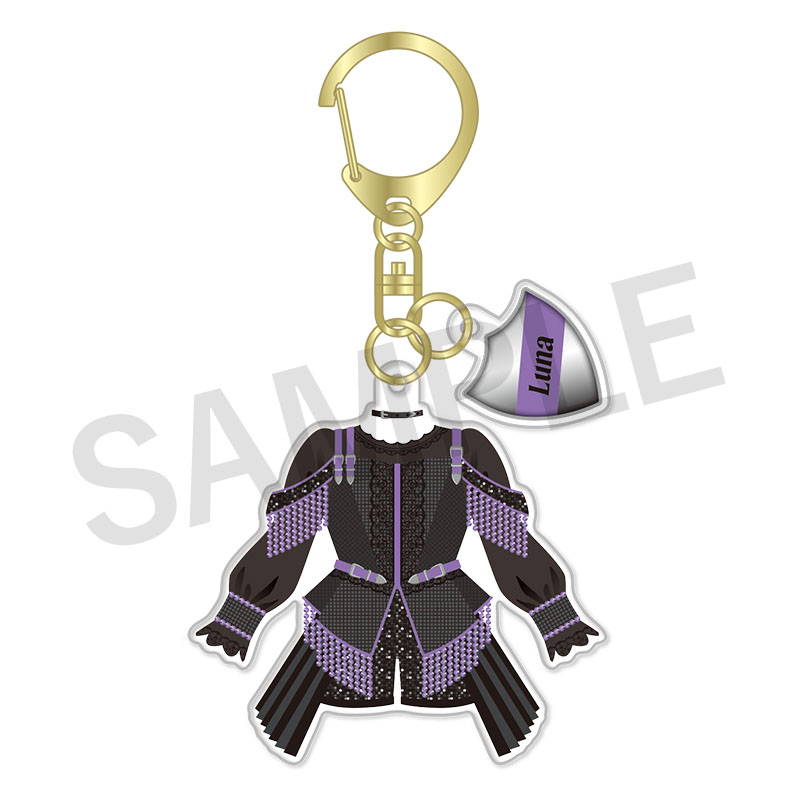 FRUITS ZIPPER メンバー別衣装アクキー-3rd Anniv. SSAブラック衣装