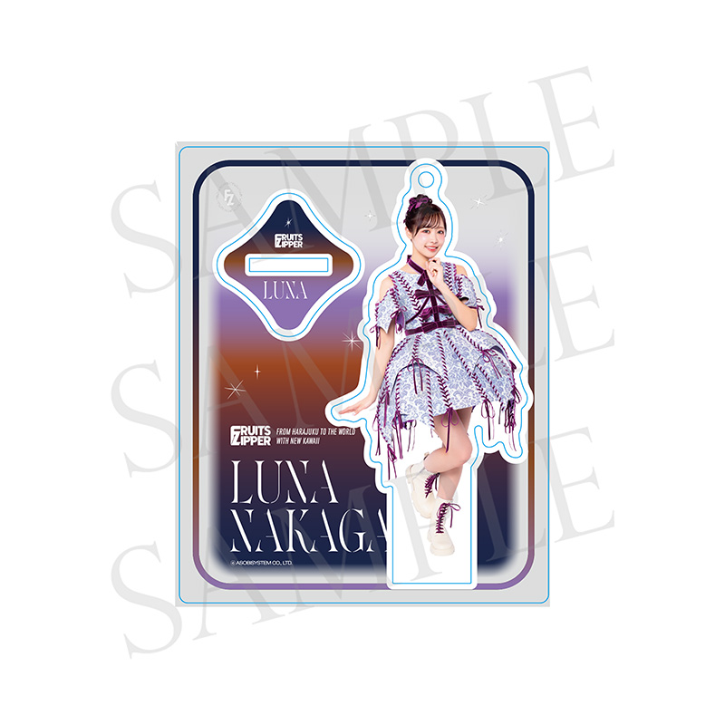 FRUITS ZIPPER メンバー別アクスタ-新ビジュアルA edition
