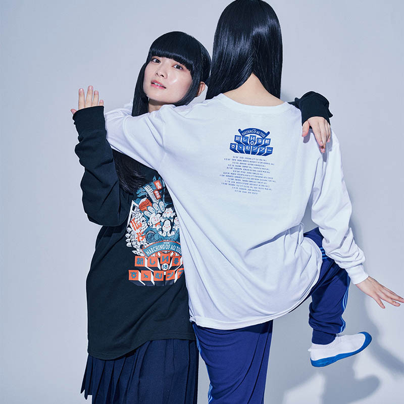 熊手ロンT/BLACK【ASOBIMALL(アソビモール)】