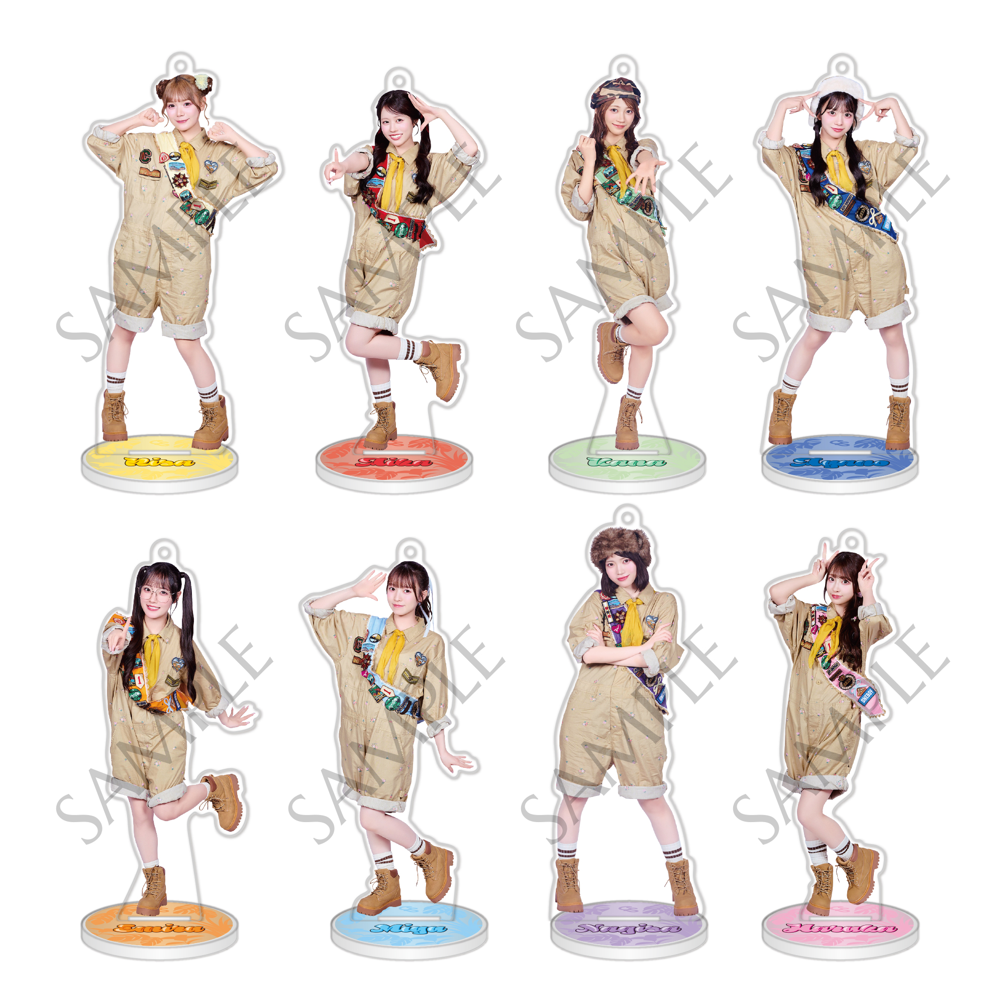 CUTIE STREET メンバー別アクスタ-キュートなキューたい衣装ver