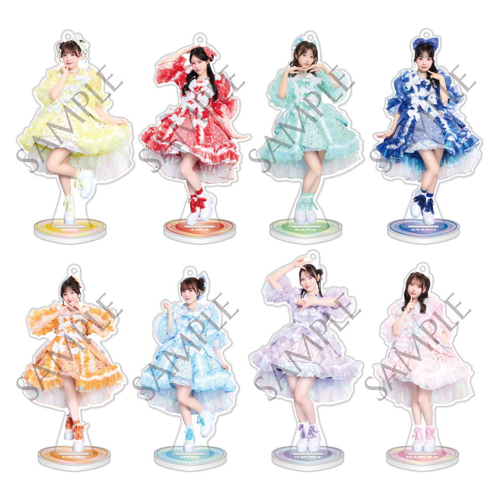 CUTIE STREET メンバー別アクスタ-めくあっぷ衣装Ver-(全8種