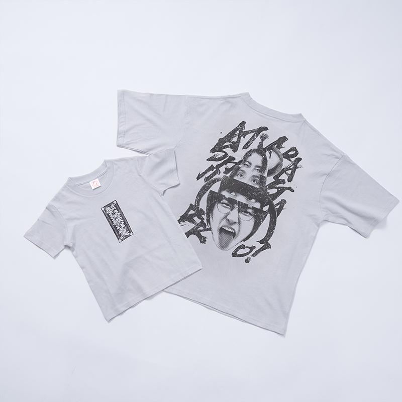 通販限定】顔顔顔顔TEE AG!ver/NATURAL（キッズ）【ASOBIMALL