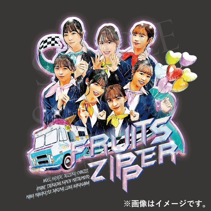 アイドル FRUITS ZIPPER JAPAN TOUR FINAL TEE ASOBIMALL(アソビモール)】